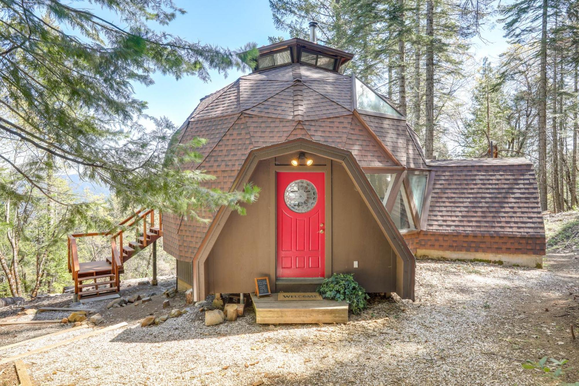 Off-Grid Nevada City Geodesic Dome House With Views! Buitenkant foto