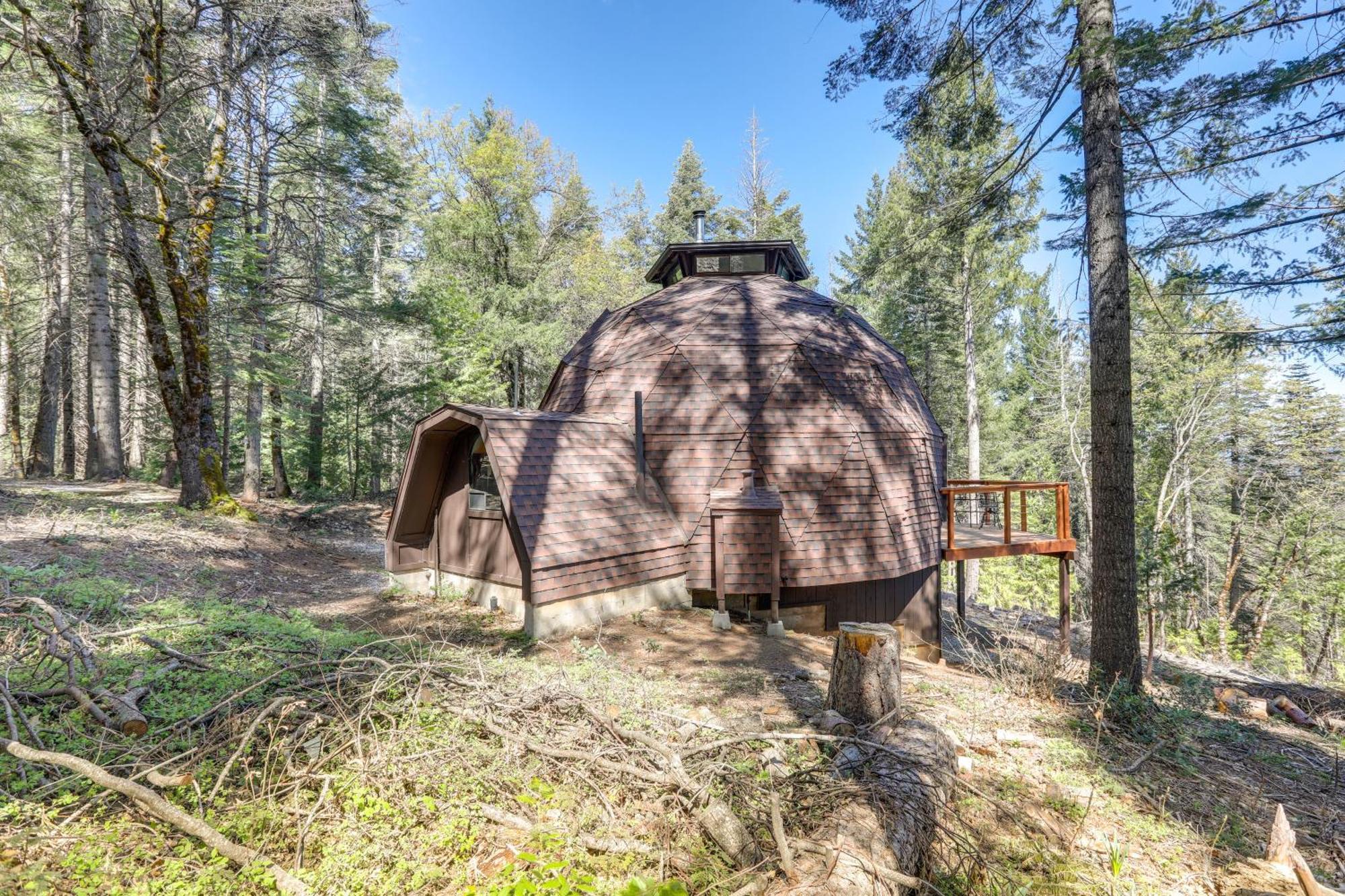 Off-Grid Nevada City Geodesic Dome House With Views! Buitenkant foto