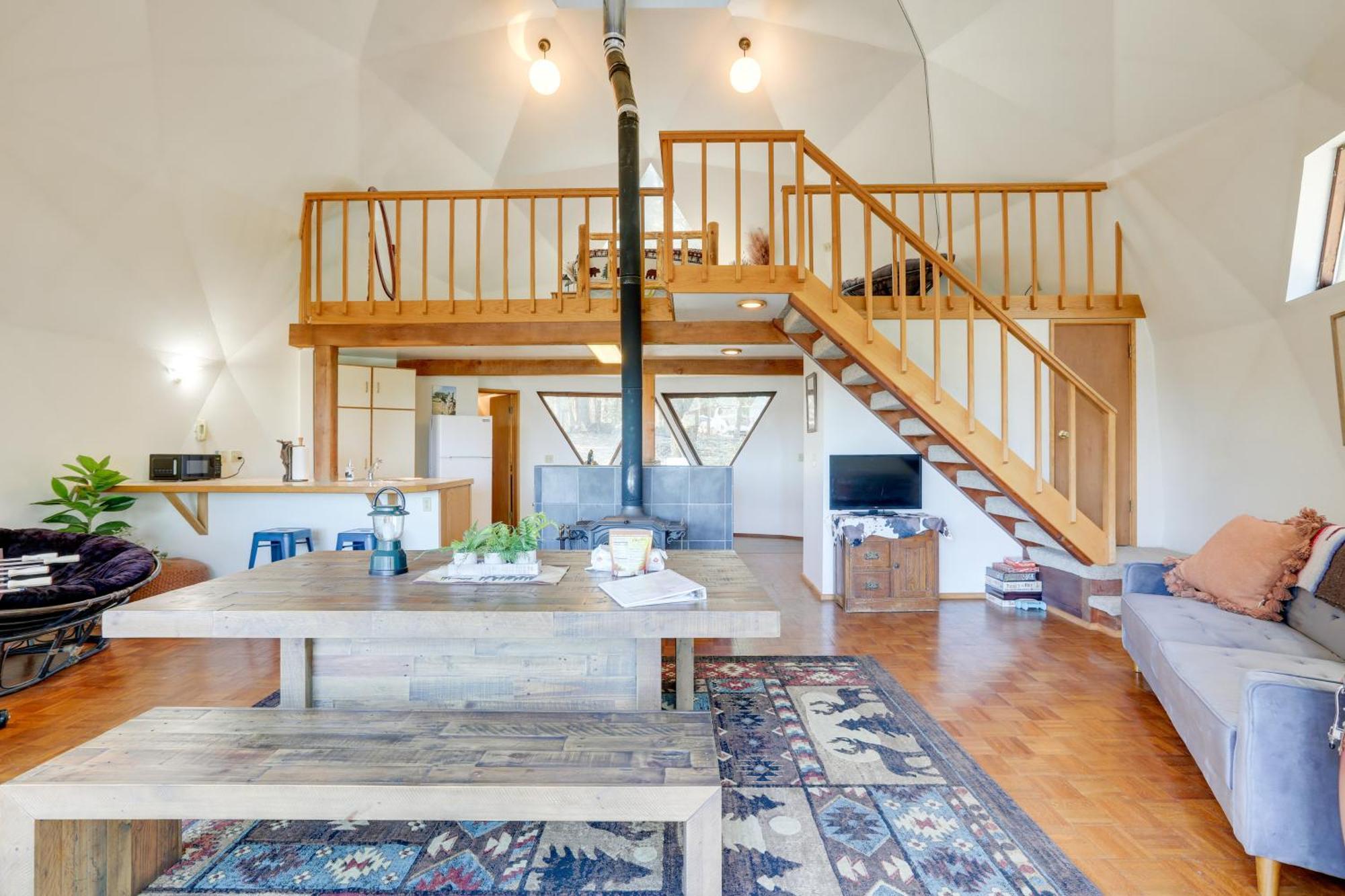 Off-Grid Nevada City Geodesic Dome House With Views! Buitenkant foto