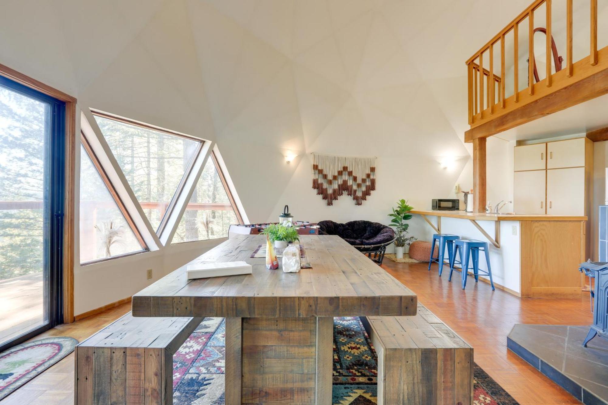 Off-Grid Nevada City Geodesic Dome House With Views! Buitenkant foto