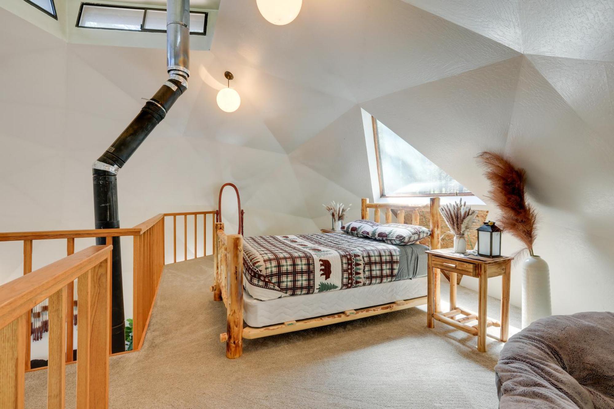 Off-Grid Nevada City Geodesic Dome House With Views! Buitenkant foto