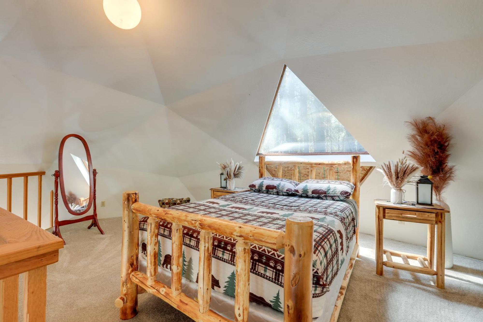 Off-Grid Nevada City Geodesic Dome House With Views! Buitenkant foto