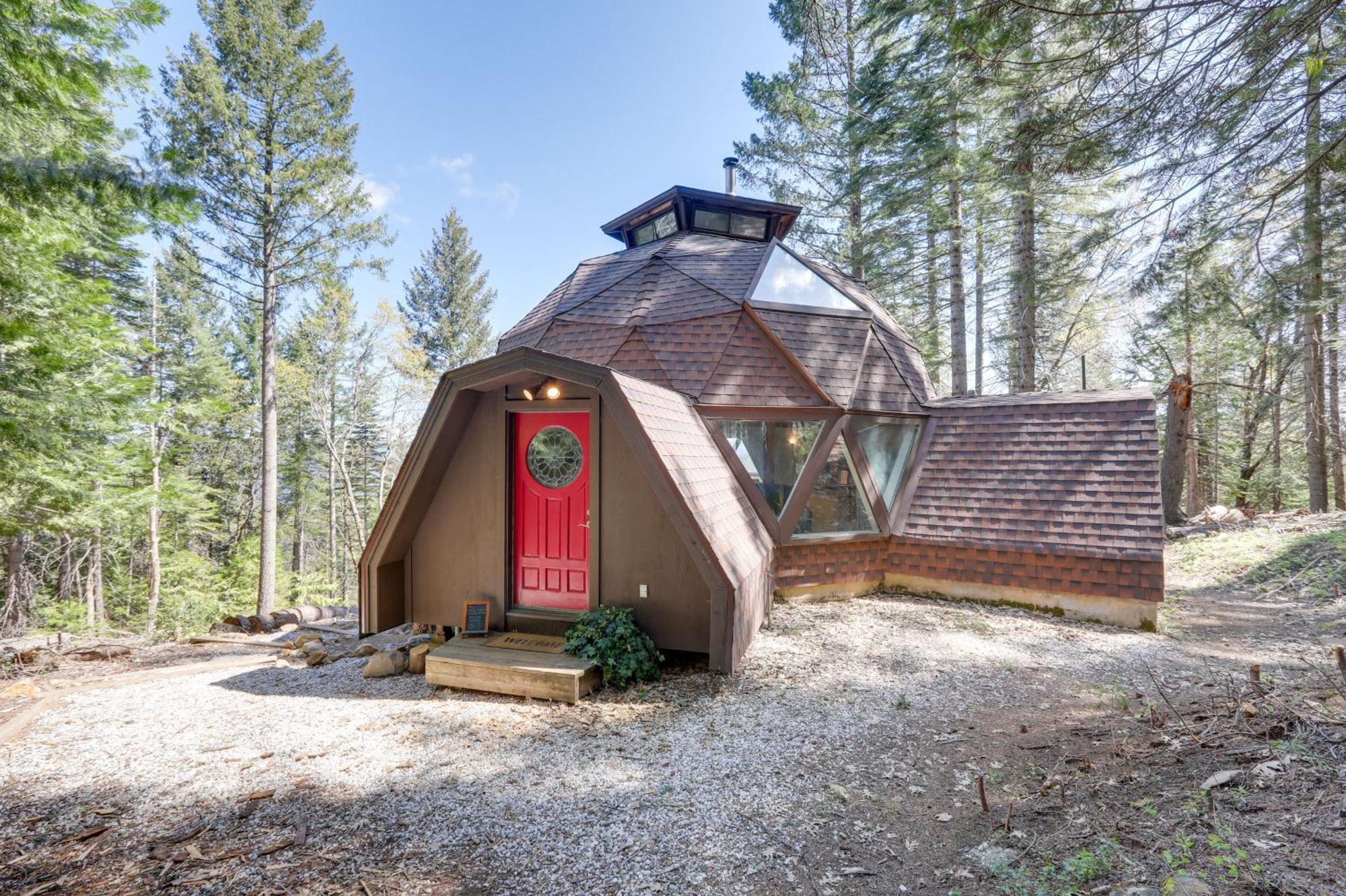 Off-Grid Nevada City Geodesic Dome House With Views! Buitenkant foto