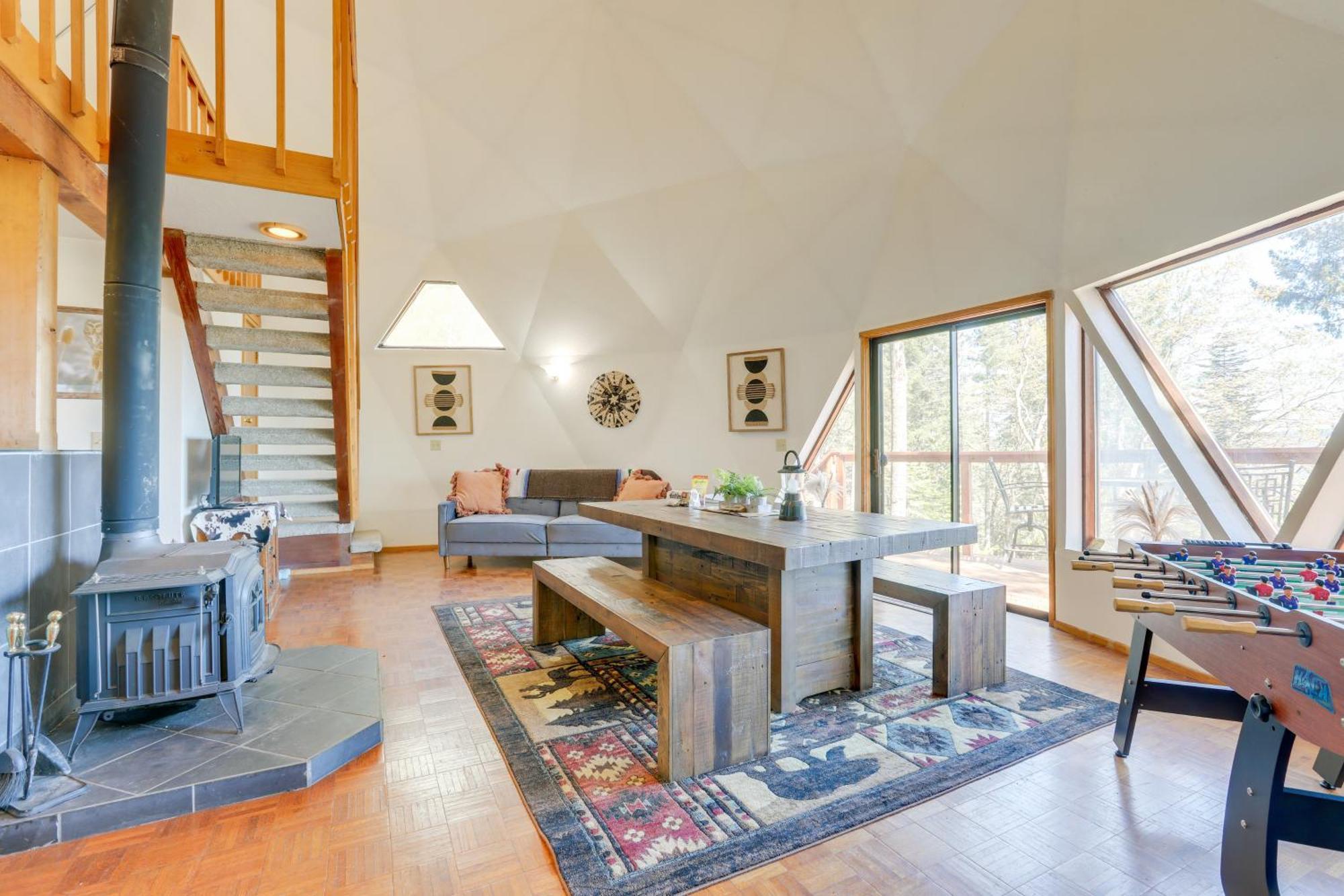 Off-Grid Nevada City Geodesic Dome House With Views! Buitenkant foto